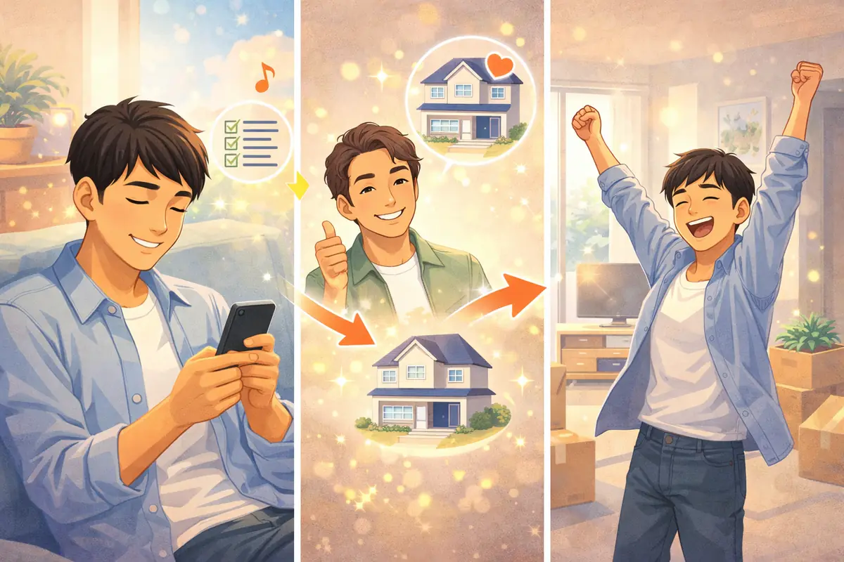 新しい住まい探しの体験