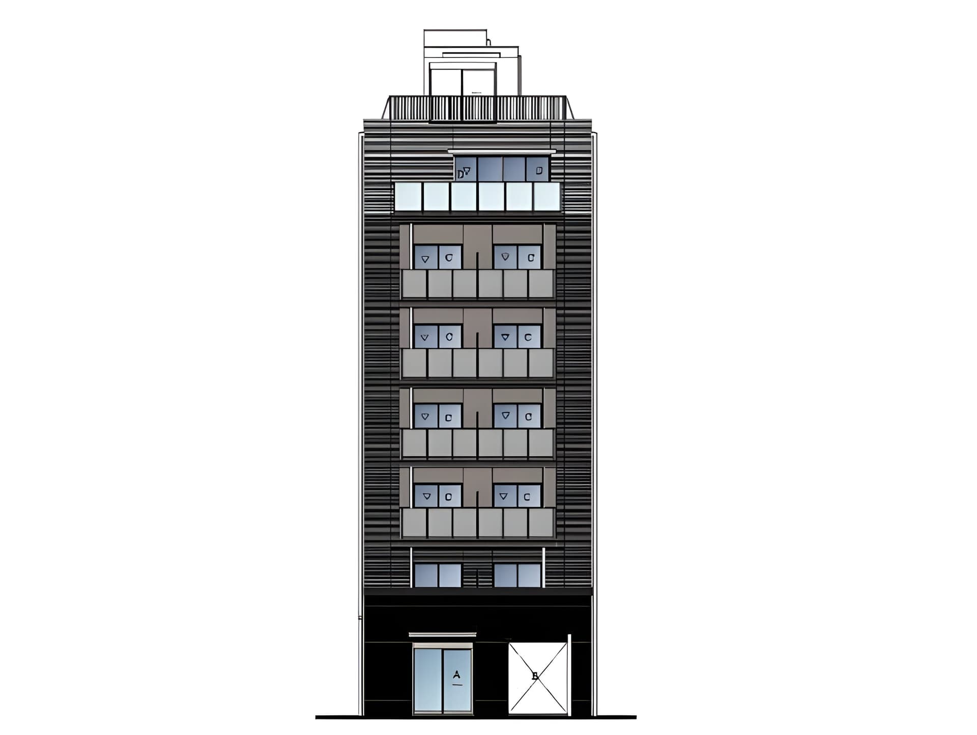仮)南砂3丁目店舗マンション新築工事 402