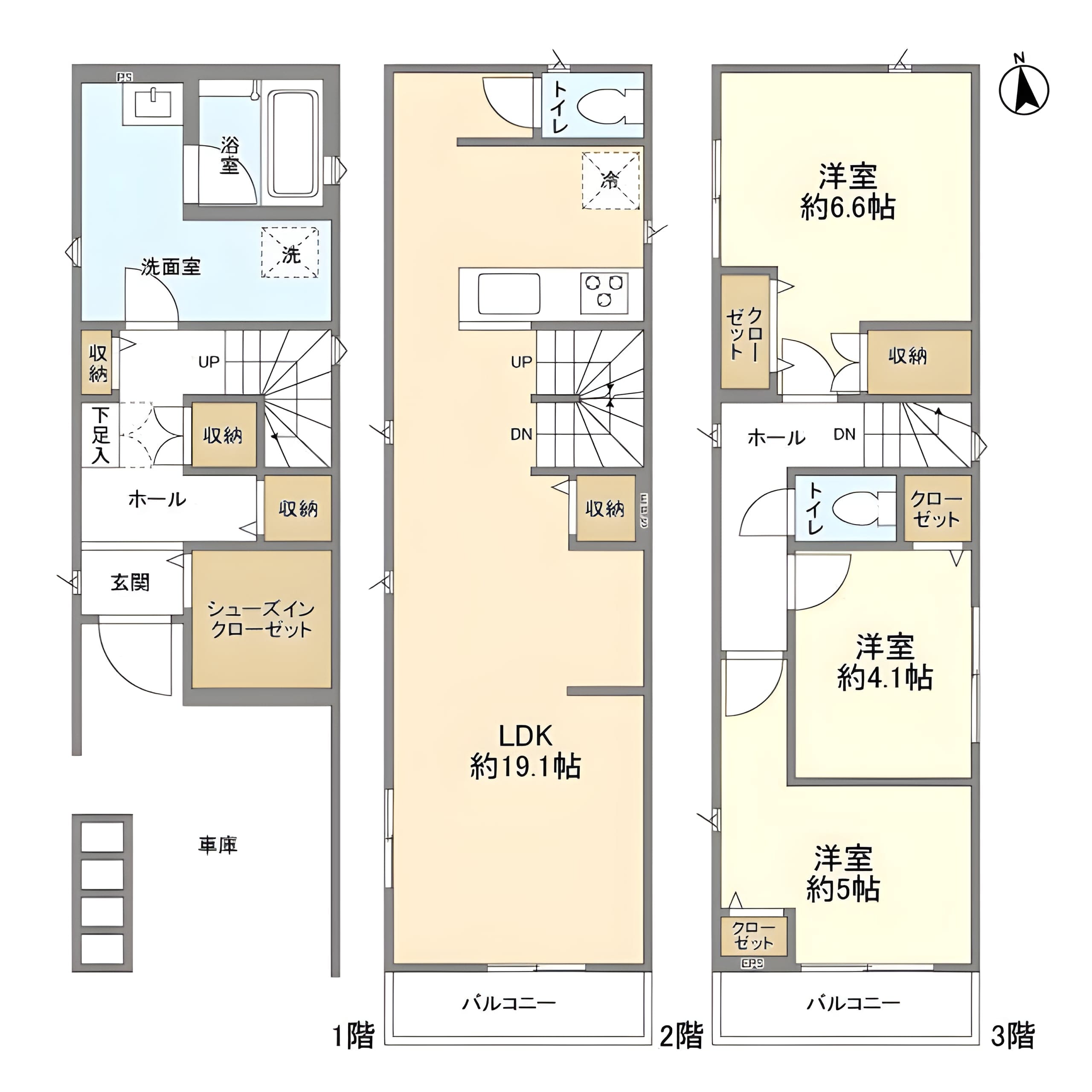 Kolet墨田八広#06 28.5万円/入力なし/なし 間取り図