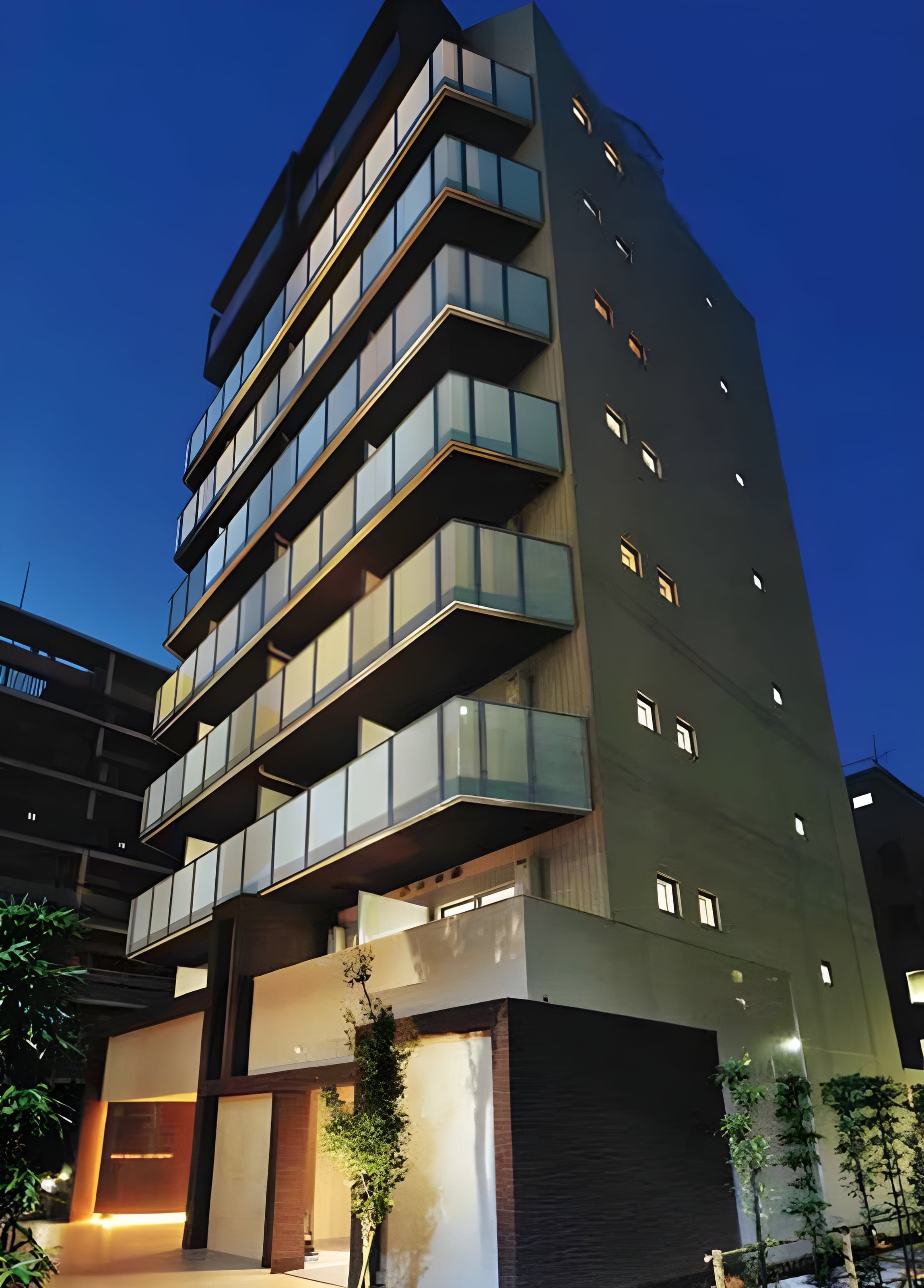 クレイシア新宿パークコンフォート 404 間取り図