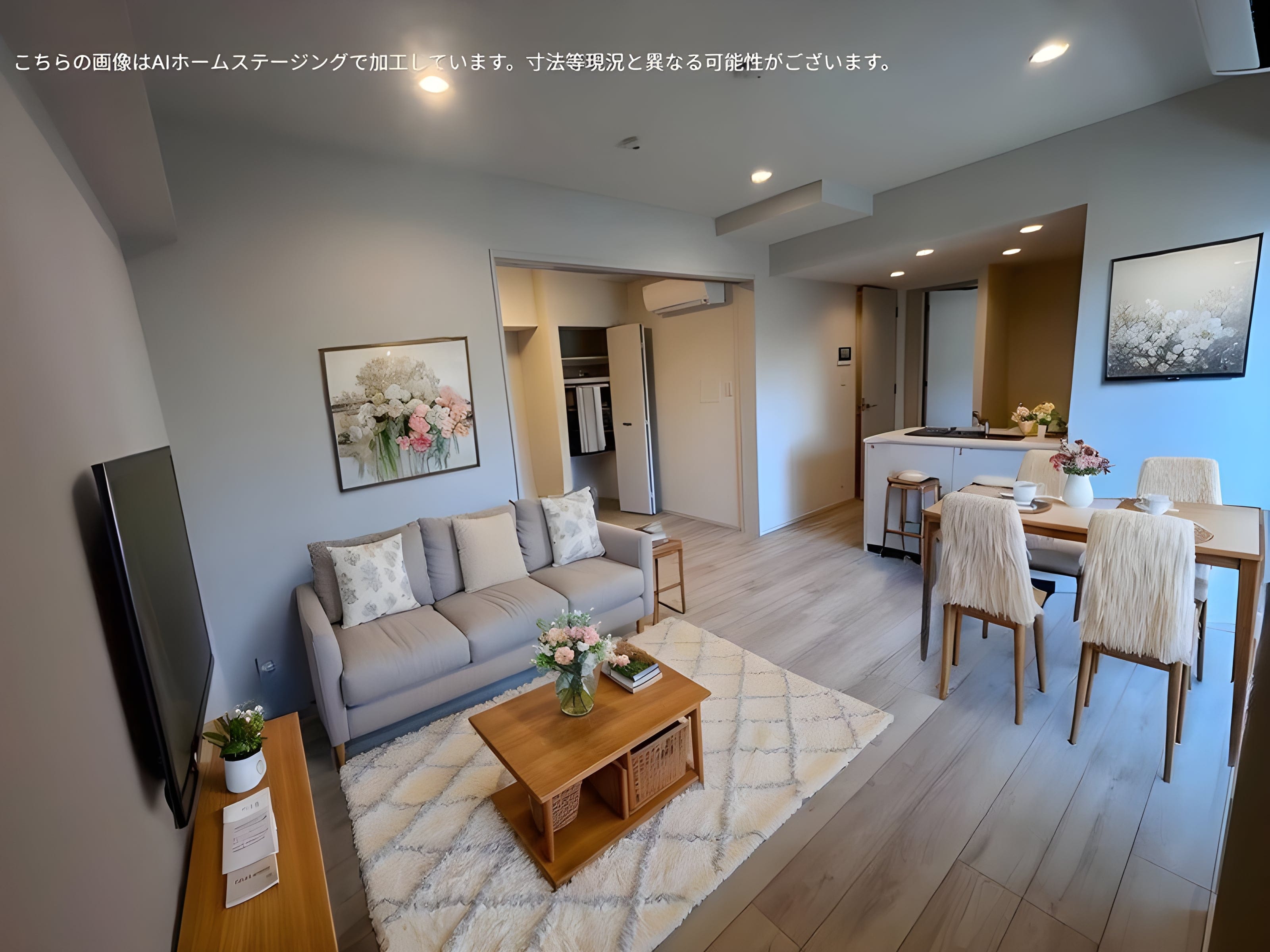 クラリティア文京湯島 801 間取り図