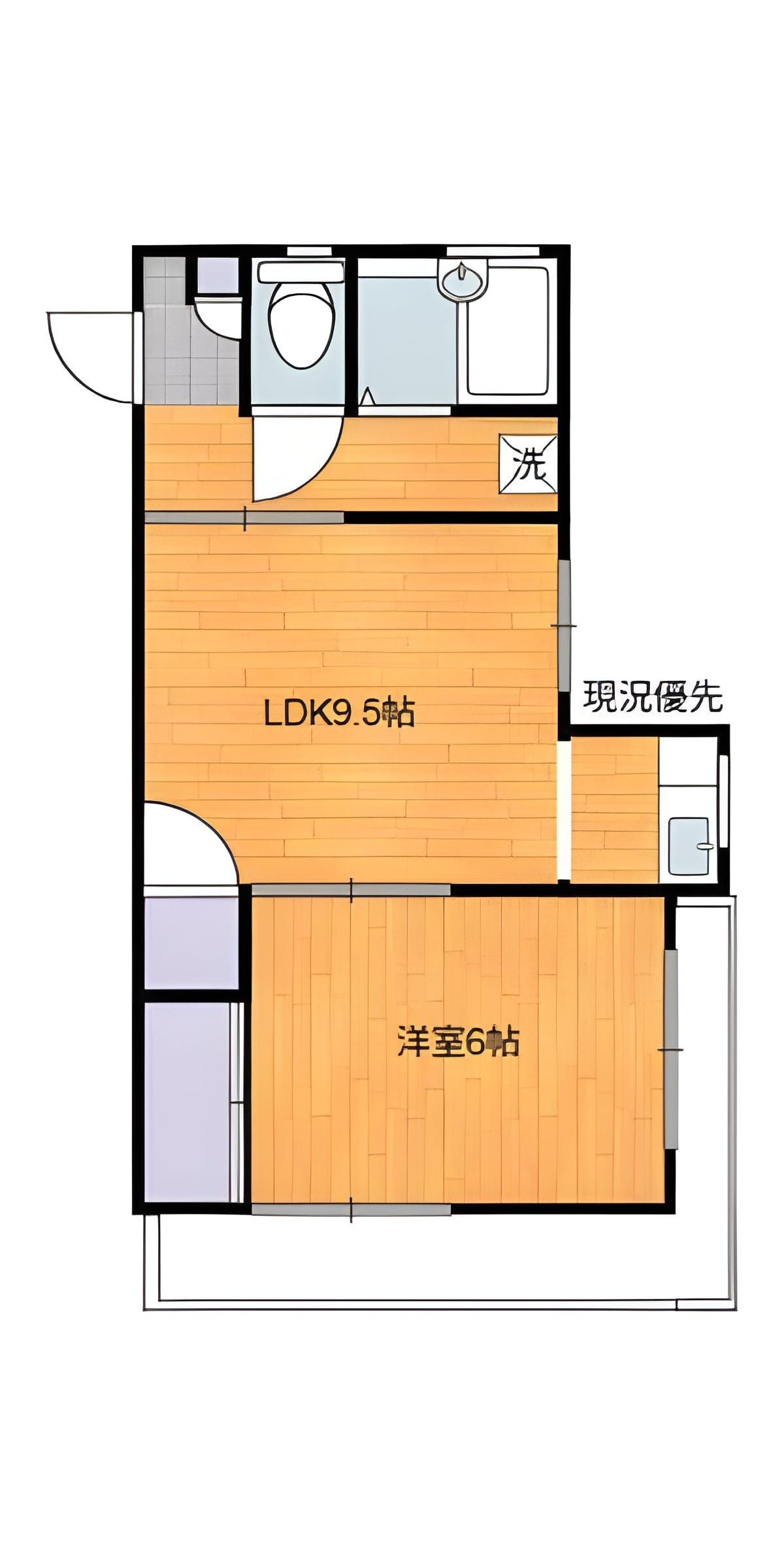 クレードルイダ 305 間取り図