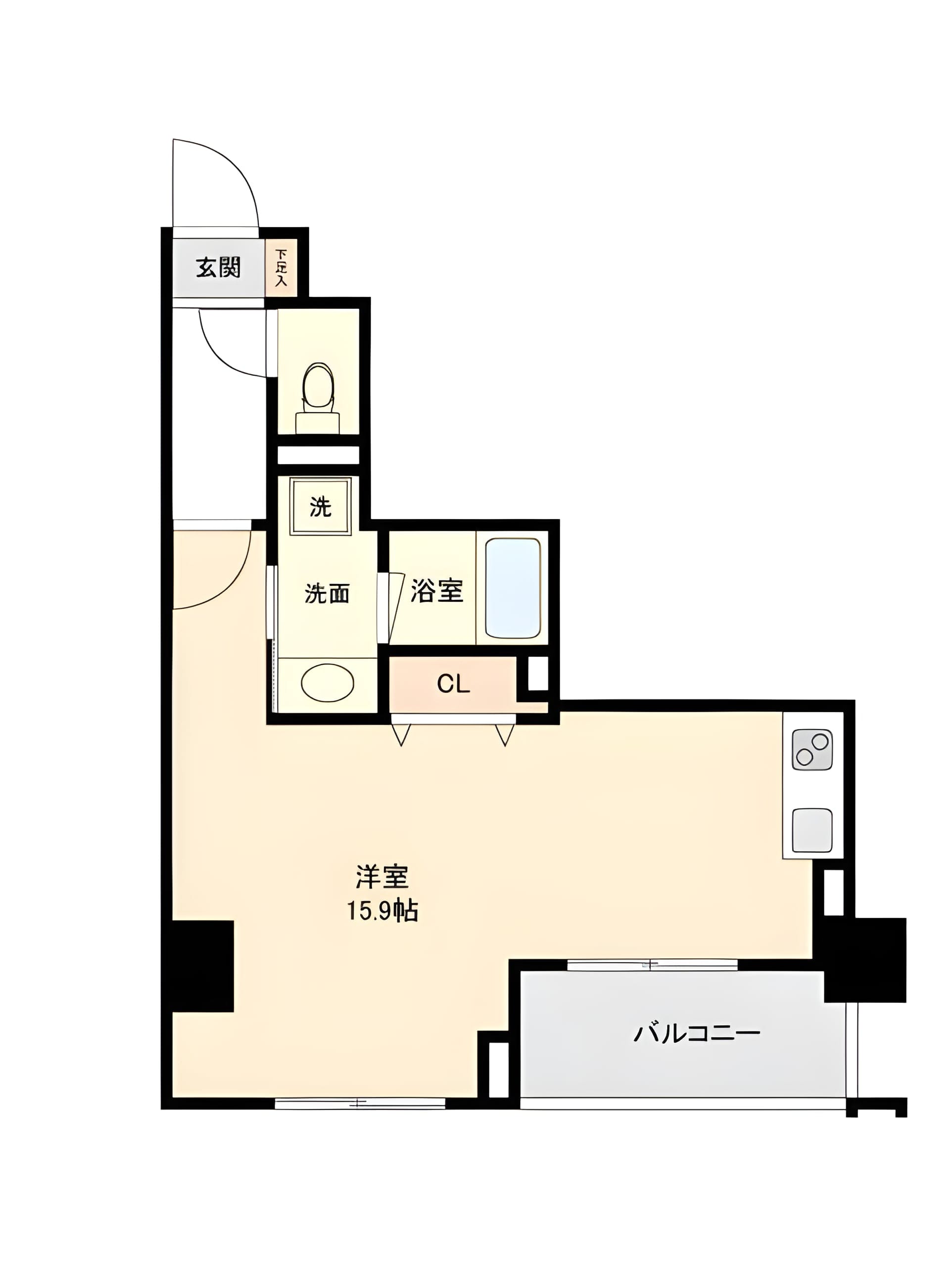 プライマル板橋本町 0317 間取り図