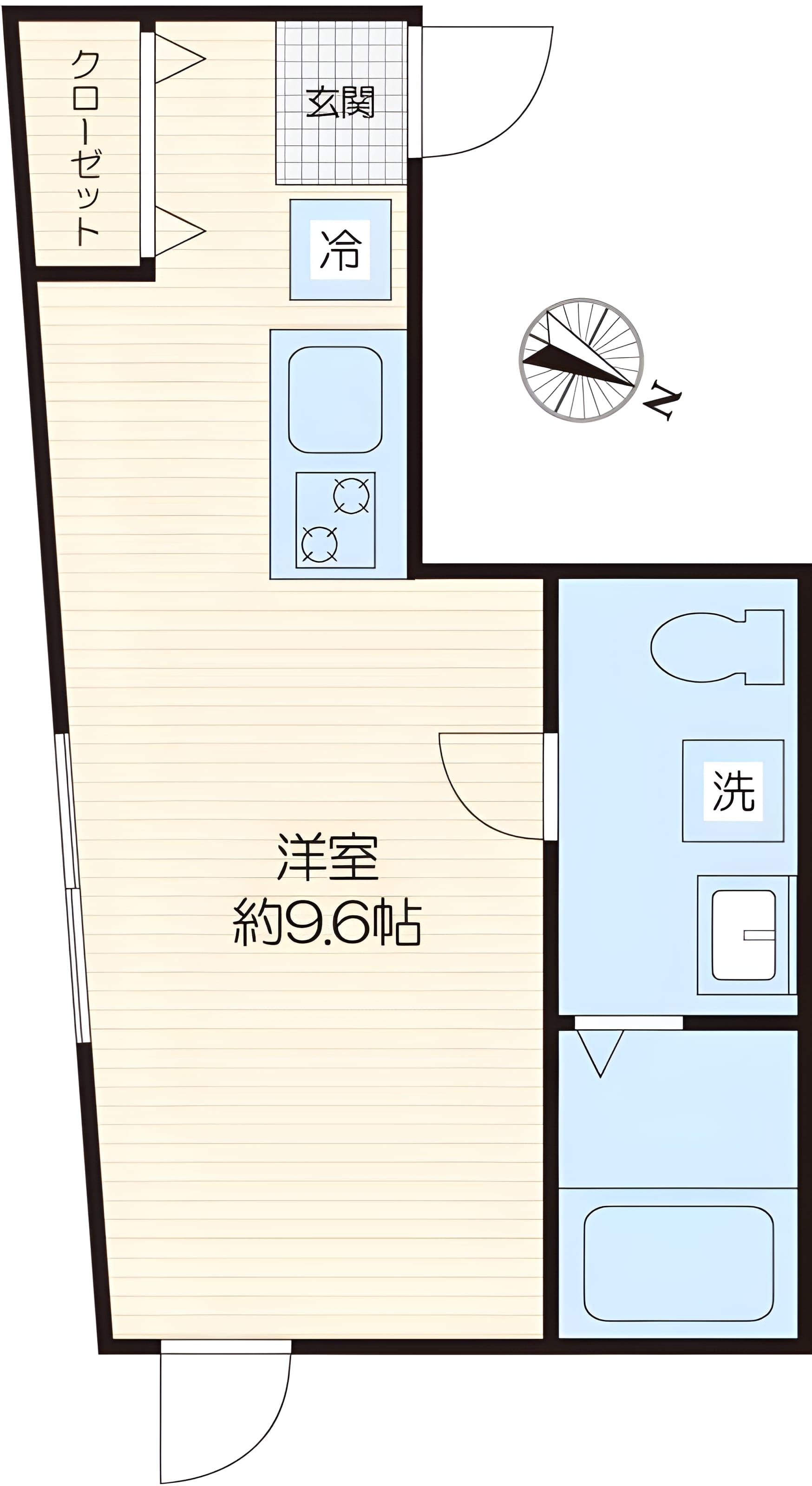JLBグランエクリュ西新宿 101 間取り図