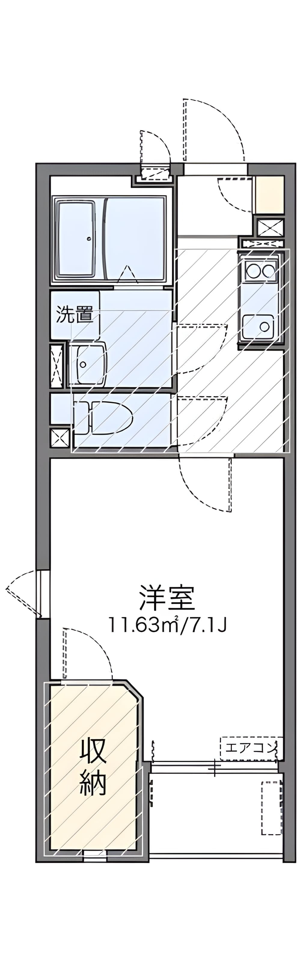 レオネクストグラシアス 103 間取り図