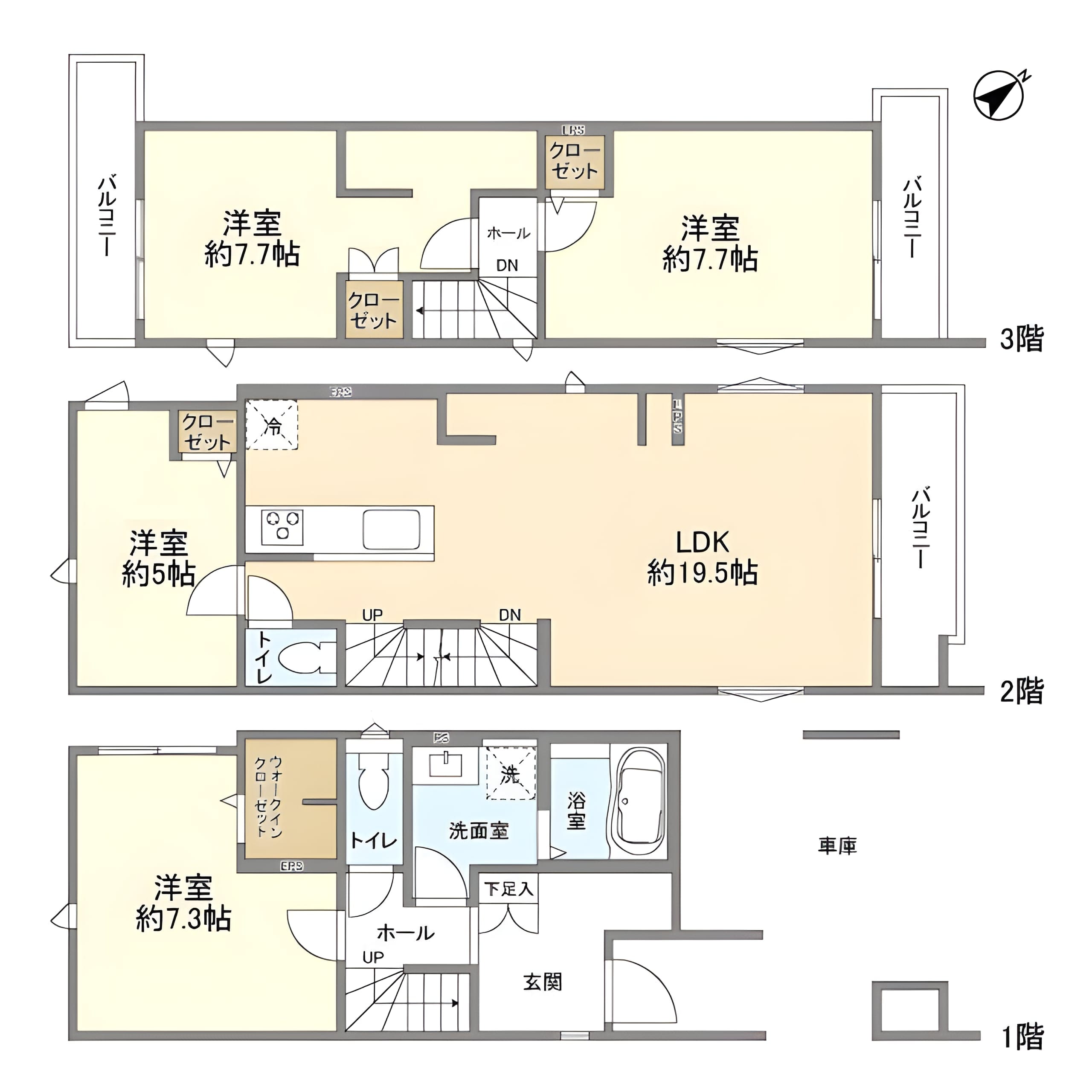 Kolet西台#04 29.1万円/入力なし/なし 間取り図