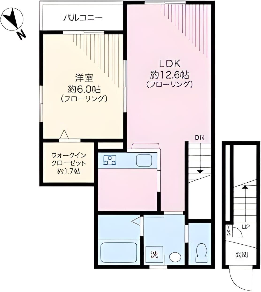 Pure Residence 202 間取り図