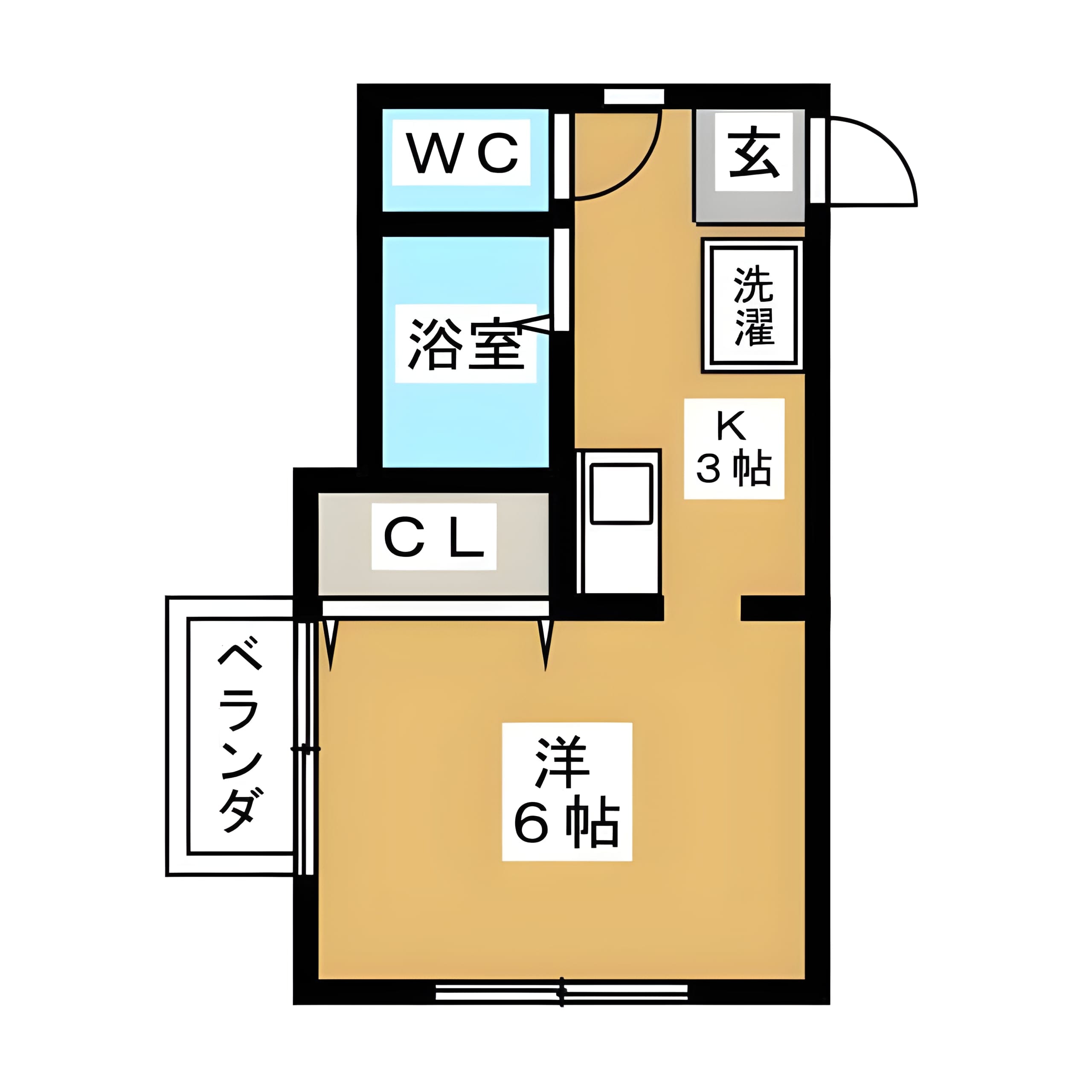 ガーデンハイツ秀 101 間取り図