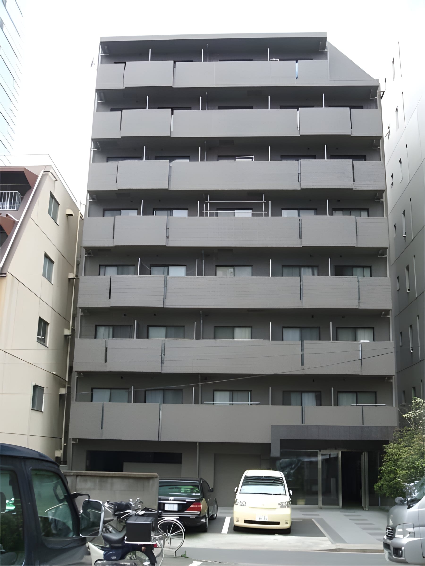 ルーブル芝公園 402 間取り図