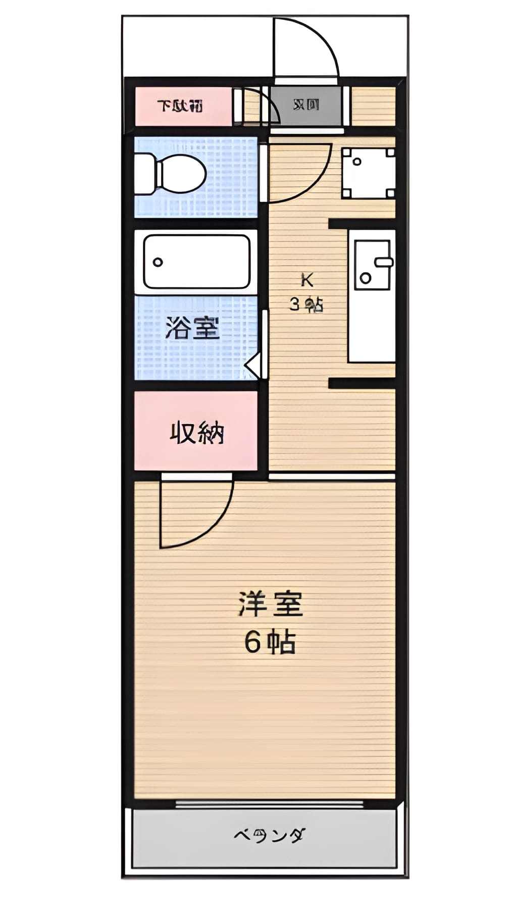 グッドウィル 203 間取り図