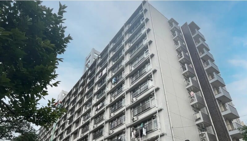 亀戸2丁目団地6号棟の写真