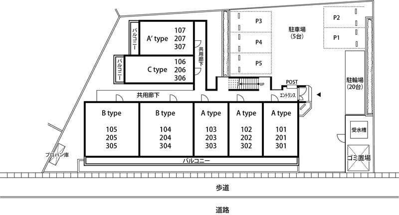 リブリ・Crest Yanagisaki 303