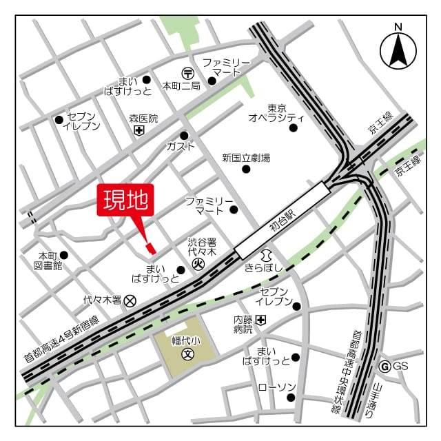 ドゥーエ初台の写真