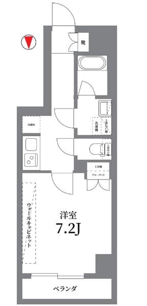 アルテカーサアリビエ綾瀬 513 間取り図