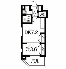 GRANDE小岩 601 間取り図