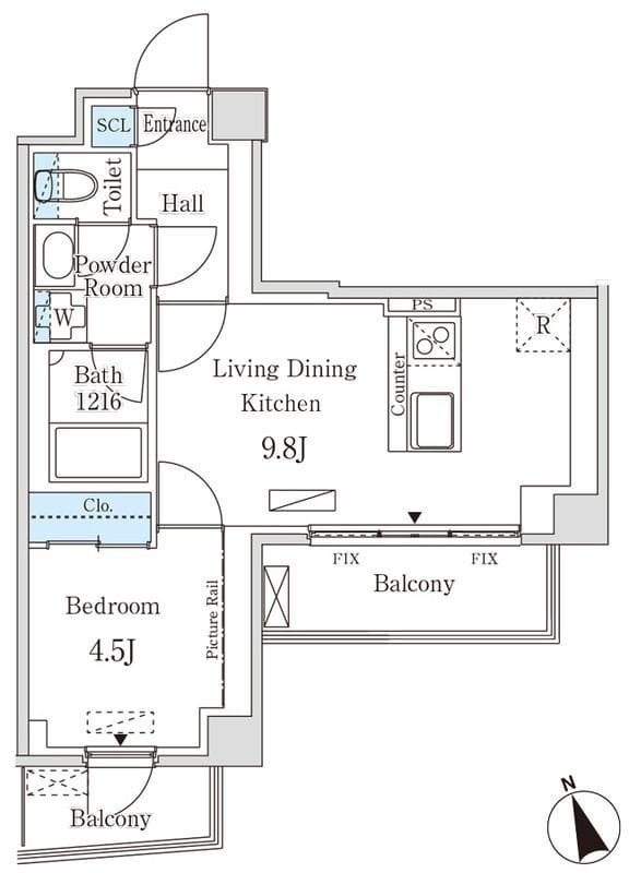 インスタイルレジデンス本駒込 302