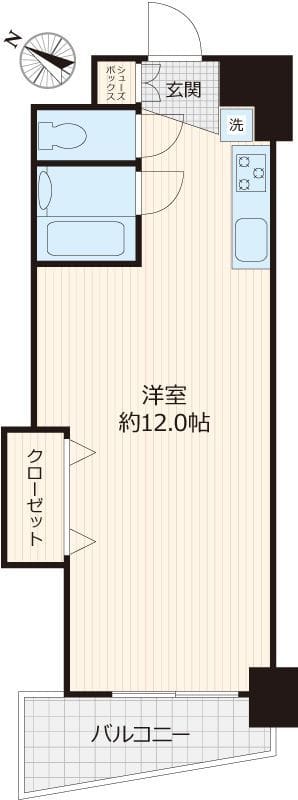 東品川マンション 112 間取り図