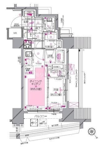 ピアース柿の木坂 602