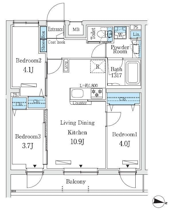 プライムブリス中野富士見町Ⅰの写真