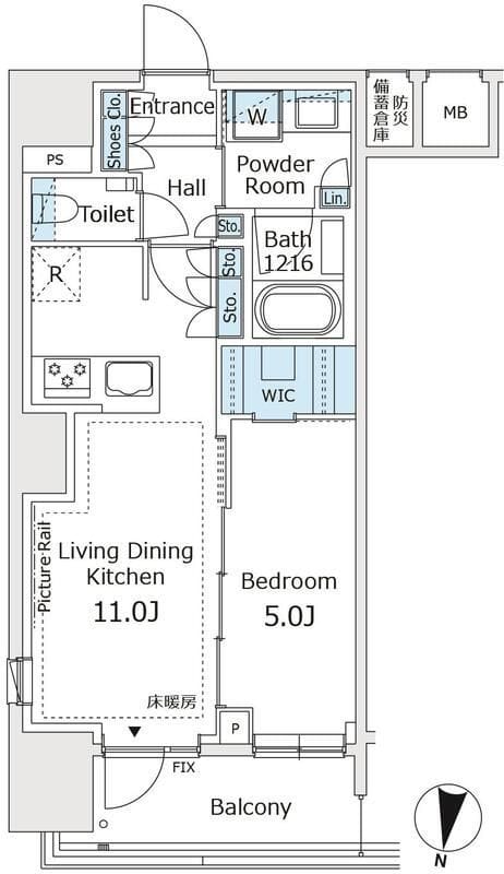 ルジェンテ文京湯島 705