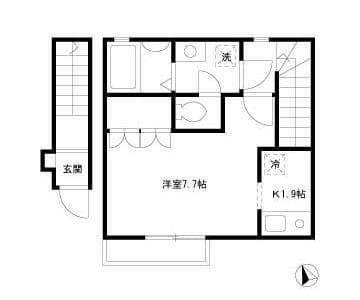サクシード エフ・エフ・エフ 202 間取り図