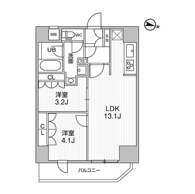 コンフォリア・リヴ千住 1102