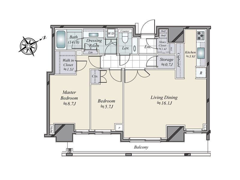 パークコート六本木ヒルトップ 2404