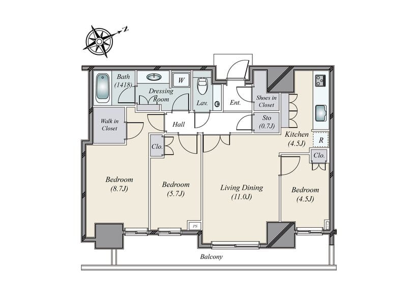 パークコート六本木ヒルトップ 2504