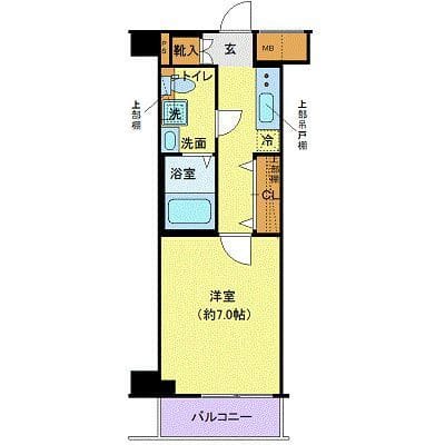 クレヴィスタ豊洲ベイサイドⅡ 106 間取り図