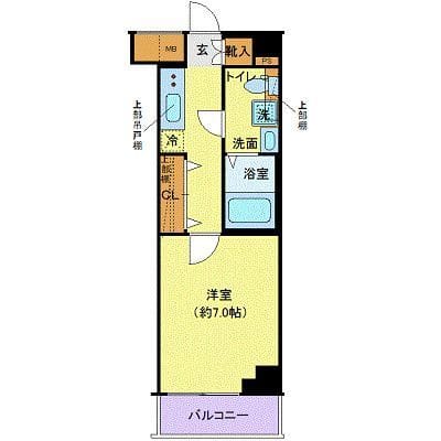 クレヴィスタ豊洲ベイサイドⅡ 209 間取り図