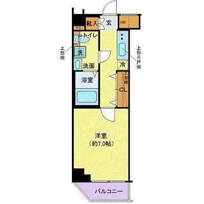 クレヴィスタ豊洲ベイサイドⅡ 414 間取り図