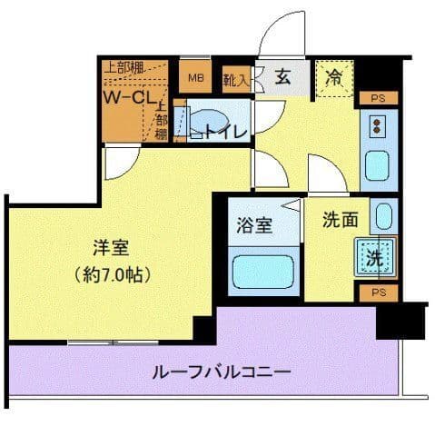 クレヴィスタ豊洲ベイサイドⅡ 505 間取り図