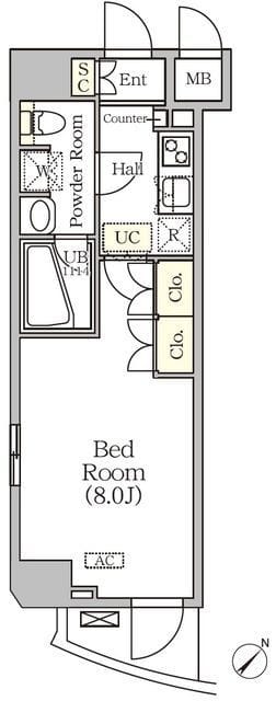アジールコート門前仲町 1002