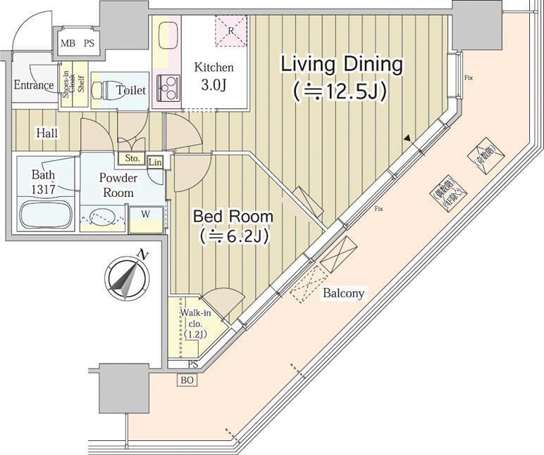 ユニゾンタワー 1809