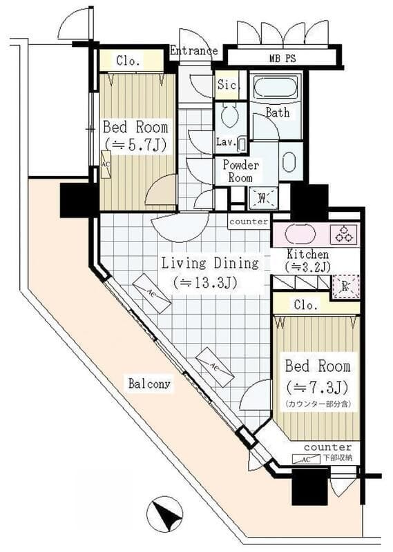 ユニゾンタワー 3101