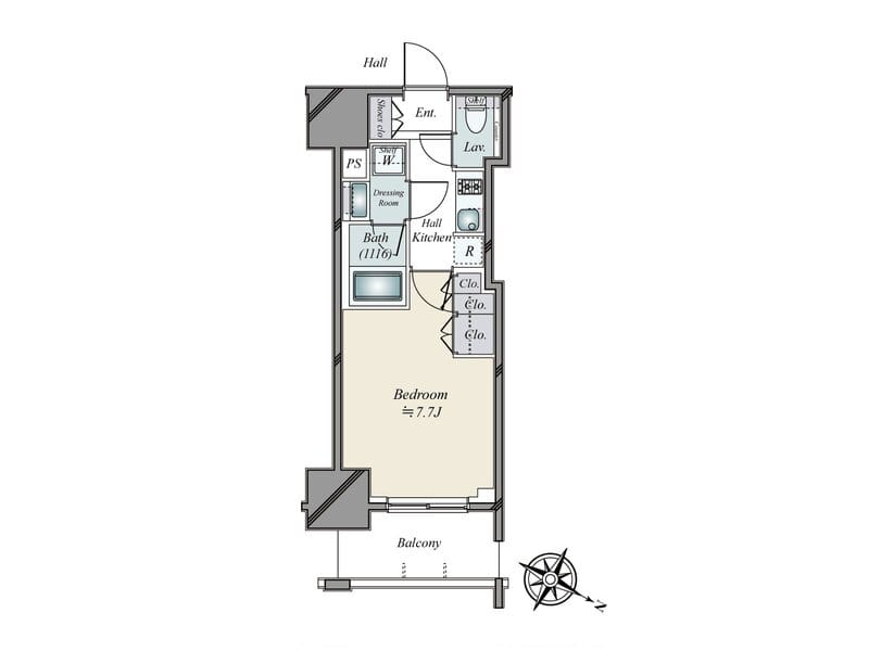 シティハウス東麻布 908
