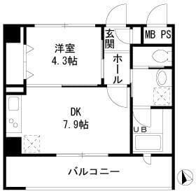 Amistad Y&Y 302 間取り図