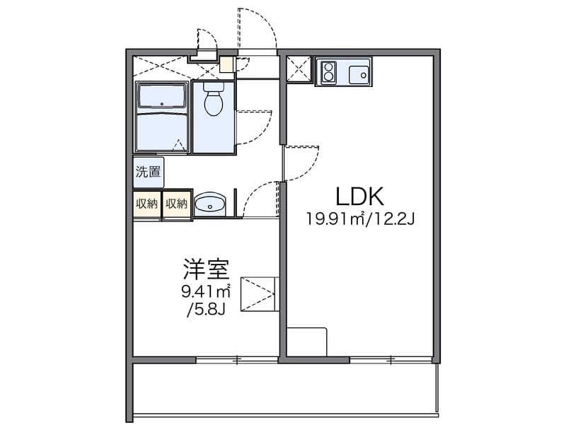 レオパレス多摩川 301