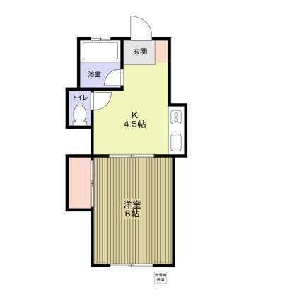 サンフラワー池谷 103 間取り図