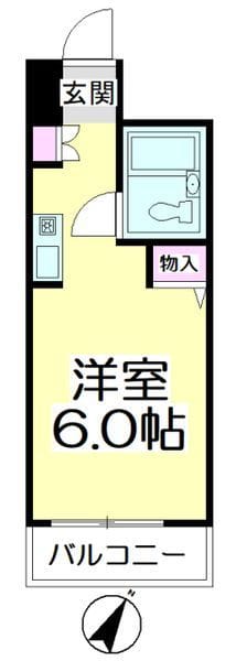 OKZAC 504 間取り図
