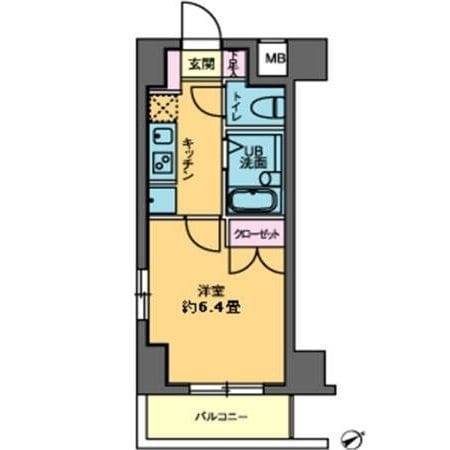 カスタリア要町 203 間取り図