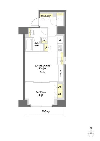 プライムメゾン日本橋馬喰町 701