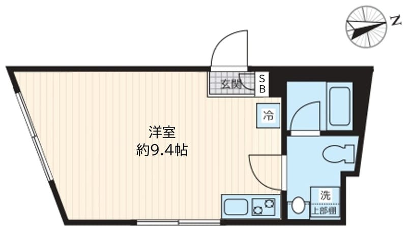 Fullea若林 101 間取り図