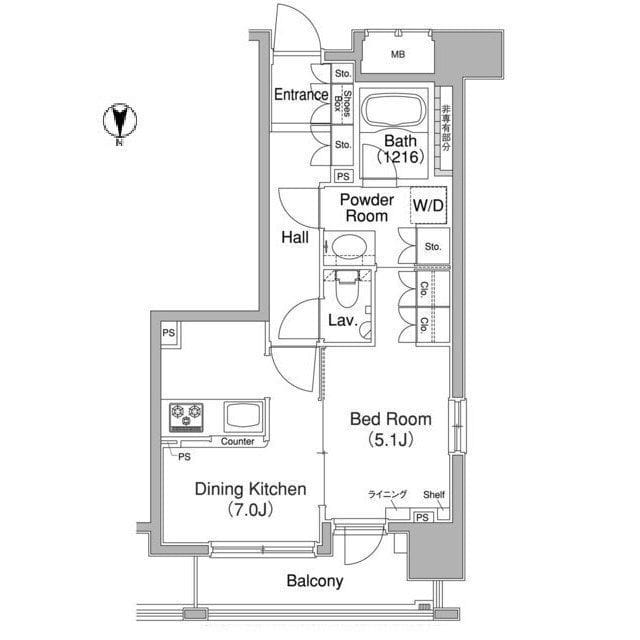 コンフォリア西早稲田 0701