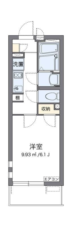 クレイノエテルノ 201 間取り図