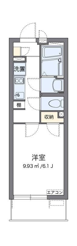 クレイノエテルノ 302 間取り図