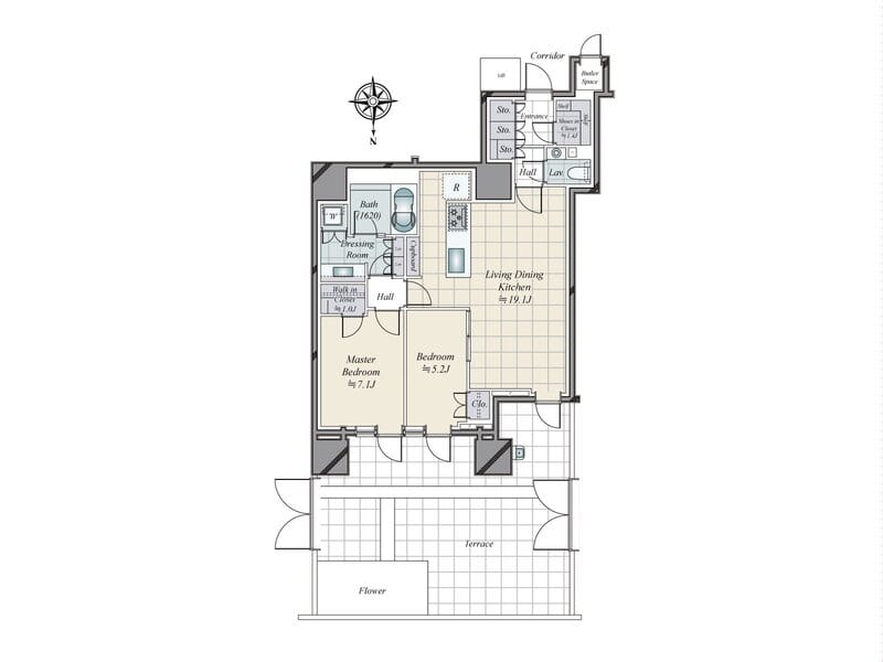 三田ガーデンヒルズ パークマンション 107