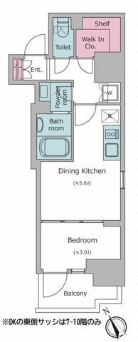 クレストコート門前仲町 1003