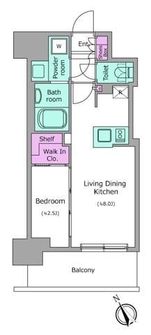 クレストコート門前仲町 802