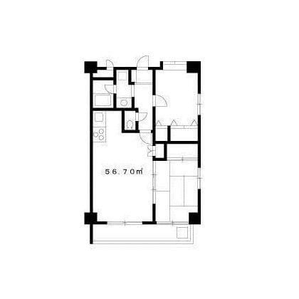 カメットI 603 間取り図